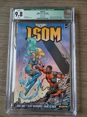 Buy ISOM #1 Cover B Rippaverse CGC 9.8 Signed Eric July • 238.99£