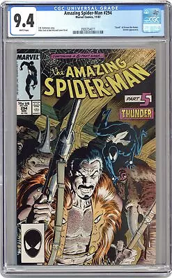 Buy Amazing Spider-Man #294D CGC 9.4 1987 3926154011 • 112.60£