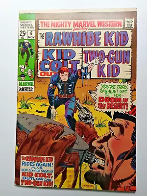 Buy Marvel WESTERN Comics   Mighty Marvel Western #6 Rawhide Kid Kid Colt &2 Gun Kid • 7.99£