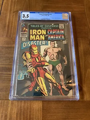 Buy Tales Of Suspense 79 CGC 3.5 OW Pages (Classic Iron Man Cover) • 62.43£