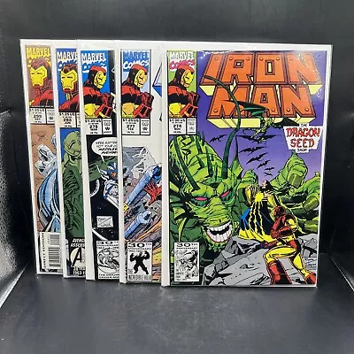 Buy IRON MAN Lot Of 5 Issue #’s 274 277 278 293 & 299 (B59)(11) • 15.98£