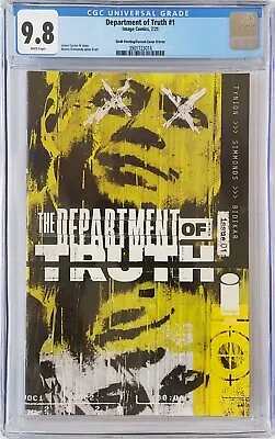Buy Department Of Truth #1 CGC 9.8 Simmonds 6th Print Error Variant James Tynion IV • 89.99£