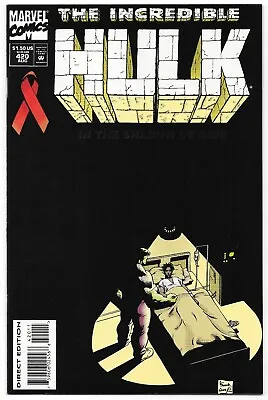 Buy Incredible Hulk #420 (08/1994) Marvel Comics In The Shadow Of AIDS Gary Frank • 3.36£
