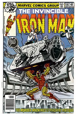 Buy Iron Man #116 VF Signed W/COA By Bob Layton 1978 Marvel Comics • 31.68£