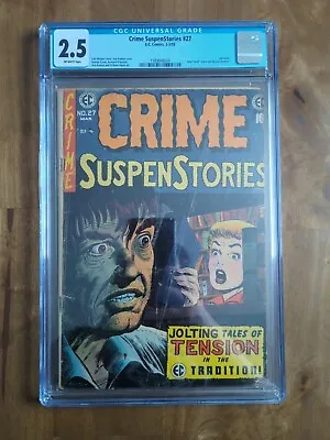 Buy Crime Suspenstories #27 CGC 2.5 (Final Issue) • 250£
