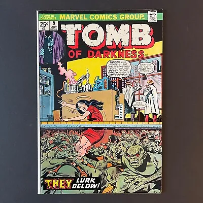 Buy Tomb Of Darkness #9 Marvel Comics 1974 1st Issue Classic Horror Comic Very Nice • 23.71£