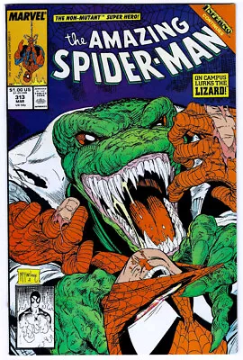 Buy THE AMAZING SPIDER-MAN #313 In VF/NM- A 1989 Marvel Comic McFARLANE Art  • 12.05£