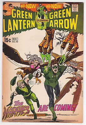 Buy Green Lantern #82 Fine Minus 5.5 Green Arrow Black Canary Neal Adams Art 1971 • 19.71£