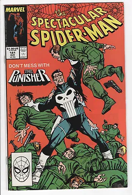 Buy SPECTACULAR SPIDER-MAN #141 - 7.0 - WP - Punisher - Tombstone • 2.81£