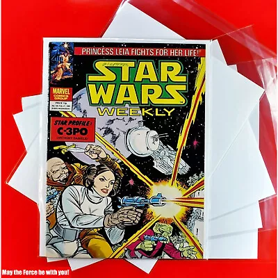 Buy Star Wars Weekly # 105    1 Marvel Comic Bag And Board 27 2 80 UK 1980 (Lot 2687 • 8.50£