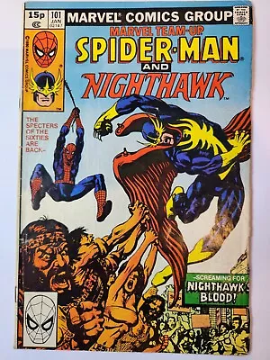 Buy Marvel Team-Up #101 (Vol 1) : FN : Spider-Man And Nighthawk • 2.99£