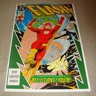 Buy Flash #64 (June 1992) DC Comic VF Condition Year One Part 3 VF Condition  • 1.20£