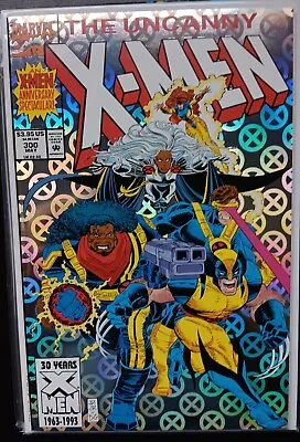 Buy Uncanny X-Men 300 Marvel Holo-grafx Foil Anniversary Issue + #281 • 11.85£