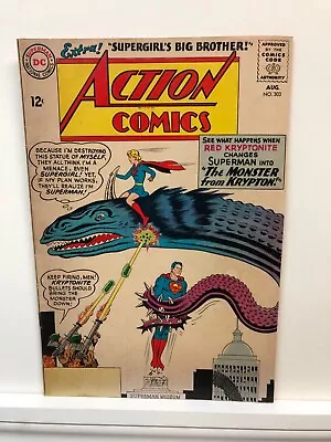 Buy Action Comics  # 303   VERY GOOD FINE    Aug. 1963   See Creator Names Below.. • 26.21£