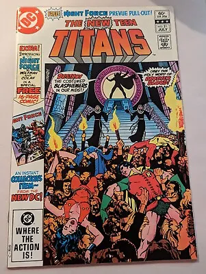 Buy The New Teen Titans 21 FN/VF July 1982 KEY 1st App Brother Blood DC Comics • 6.35£