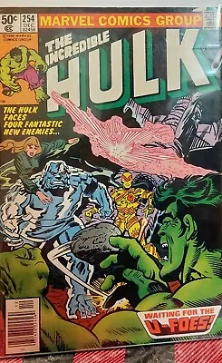 Buy The Incredible HULK #254  First Appearance U-FOES  Marvel 1980      • 39.53£