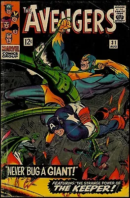 Buy Avengers (1963 Series) #31 FR/GD Condition • Marvel Comics • August 1966 • 7.96£