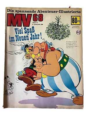 Buy MV68 #1 German 1968 Comics Magazine Asterix • 243.94£