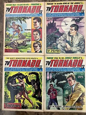 Buy TV Tornado #19 #20 #21 #22 Magazines 1967: Tarzan / Flash Gordon / Invaders • 39.82£