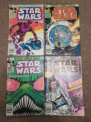 Buy 1982 Star Wars Comic Book Lot - #58, 61, 64, & 65 • 32.02£