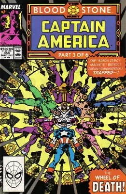 Buy CAPTAIN AMERICA #359 VF, Direct Marvel Comics 1989 Stock Image • 7.91£