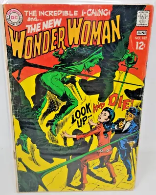 Buy Wonder Woman #182 Doctor Cyber Appearance *1969* 4.5* • 15.18£