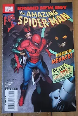Buy Amazing Spider-Man (1963 Series) #550 * 1st Menace * (Marvel, Apr 2008) • 9.72£