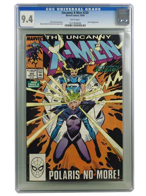 Buy Uncanny X-Men #250 CGC Graded 9.4 Claremont Marc Silvestri Marvel Ka-Zar 1989 • 55.56£