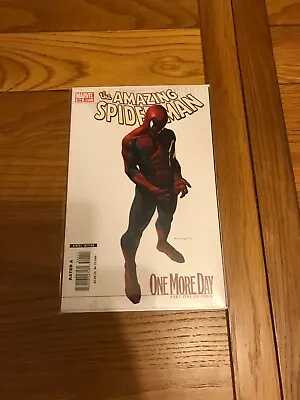 Buy Amazing Spider-man 544. Nm Cond. Nov 2007. Variant Cover. One More Day Pt 1  **2 • 11.95£