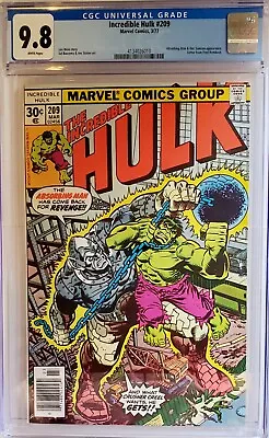 Buy Incredible Hulk #209 Cgc 9.8 White Pages • 279.79£
