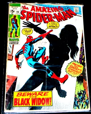 Buy Amazing Spider-man 86# First New Black Widow Costume - Romita Cover Classic  • 95.49£