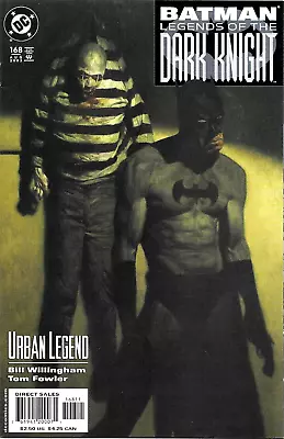 Buy Batman Legends Of The Dark Knight #168  Urban Legend  Dc Comics  Aug 2003  Nm • 6.99£