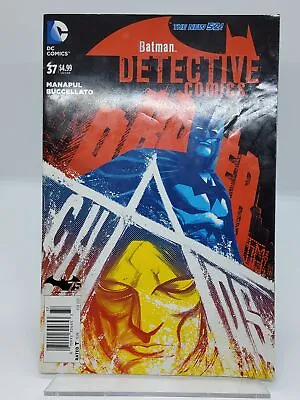 Buy Batman Detective Comics #37 FN Newsstand Manapul DC 2015 • 9.49£