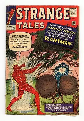 Buy Strange Tales #113 VG 4.0 1963 • 35.18£