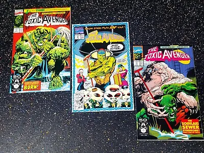 Buy Toxic Avenger #1,7,9 Marvel (1991) - 1st Appearance & Origin • 37.18£