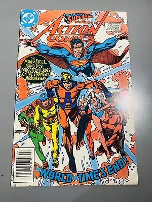 Buy ACTION COMICS #553 - NM 1st Print DC, 1984 NEWSSTAND • 6.42£