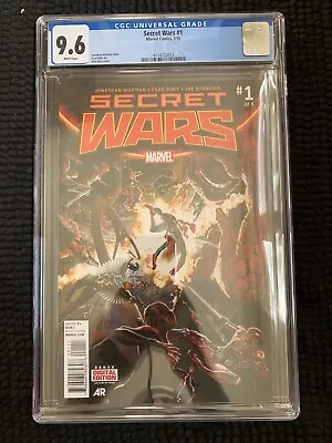 Buy Secret Wars #1 Ross Cover MCU Multiverse CGC 9.6 4114722012 • 45£