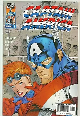 Buy Free P & P; Captain America #8, June 1997:  Serpents And Eagles  • 4.99£