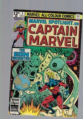 Buy Marvel Comic Marvel Spotlight On Captain Marvel Vol. 2  No. 3 November 1979 • 4.49£