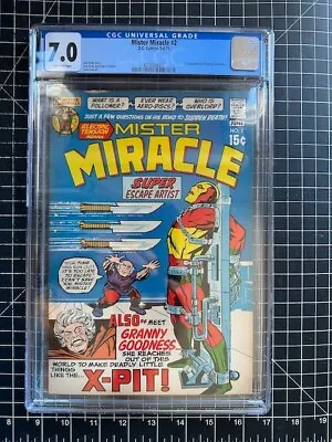 Buy DC Mister Miracle #2 1st Granny Goodness CGC 7.0 • 100.53£