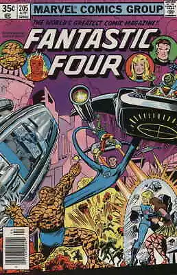 Buy Fantastic Four (Vol. 1) #205 FN; Marvel | Marv Wolfman - We Combine Shipping • 12.78£