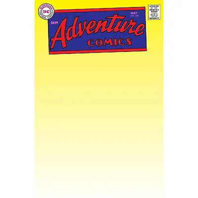 Buy Adventure Comics 260 Facsimile Edition Cover B Blank Card Stock Variant DC • 3.21£