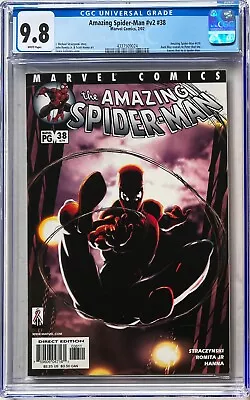 Buy Amazing Spider-Man V2 #38 CGC 9.8 White. Kaare Andrews Cover! • 55£