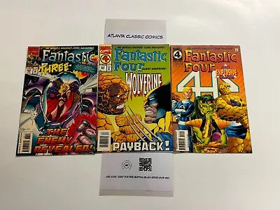 Buy 3 Fantastic Four Marvel Comic Books # 384 395 410 Thor Hulk Avengers 19 CT8 • 14.25£