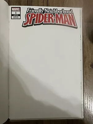 Buy Friendly Neighborhood Spider-man #1 (2019) Nm - Blank Sketch Cover {g2} • 7.11£