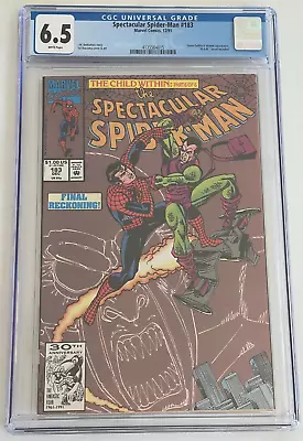 Buy Spectacular Spider-Man #183 CGC Graded 6.5 White Pages | Child Within Finale! • 23.71£
