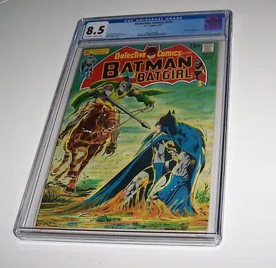 Buy Detective Comics #412 - DC 1970 Bronze Age Issue - CGC VF+ 8.5 - Neal Adams • 138.30£