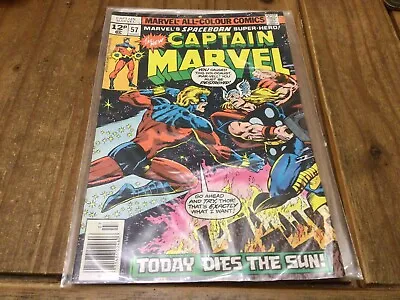Buy Marvel Comics Group Captain Marvel #57 July 1978 • 3£