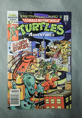Buy Teenage Mutant Ninja Turtles Adventures 10 1990 Archie Comics TMNT • 10.27£