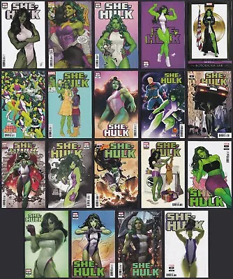 Buy She-Hulk #1-15 (Marvel 2022) All Variant Covers - Momoko, Hughes, ArtGerm! • 75.72£